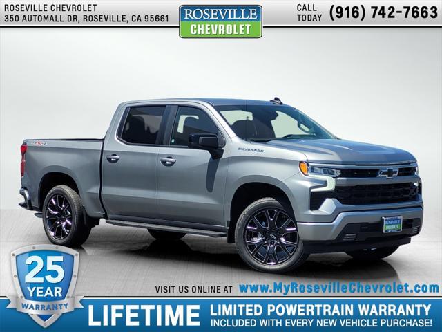 new 2025 Chevrolet Silverado 1500 car, priced at $61,569