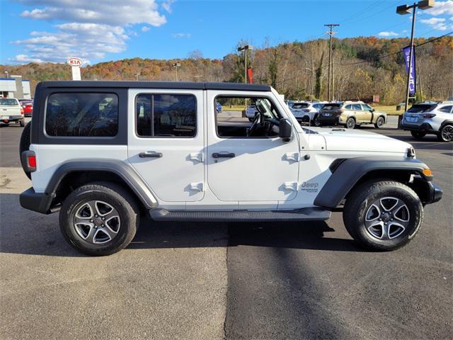 used 2020 Jeep Wrangler Unlimited car, priced at $33,794