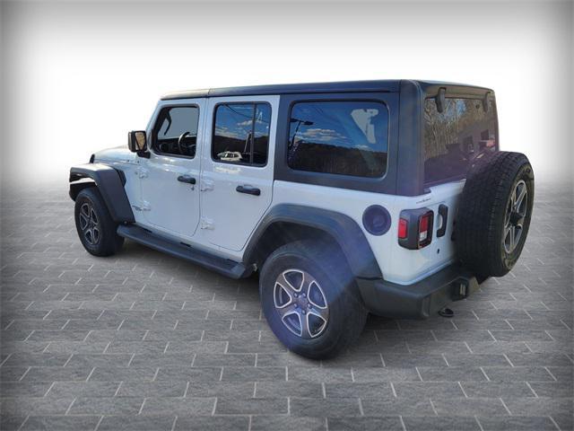 used 2020 Jeep Wrangler Unlimited car, priced at $33,794