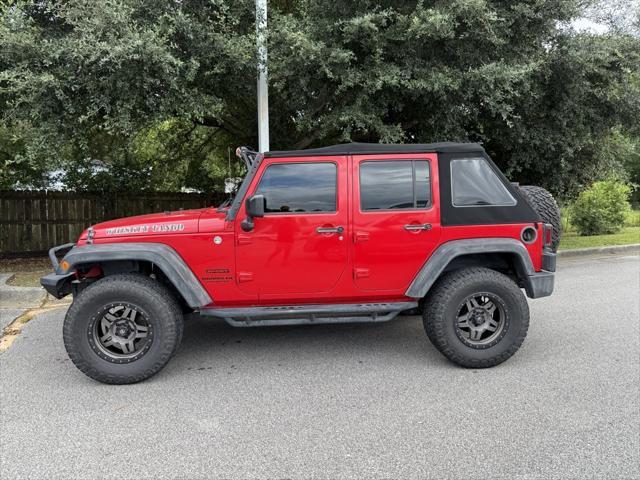 used 2015 Jeep Wrangler Unlimited car, priced at $19,409