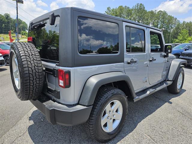 used 2016 Jeep Wrangler Unlimited car, priced at $18,991