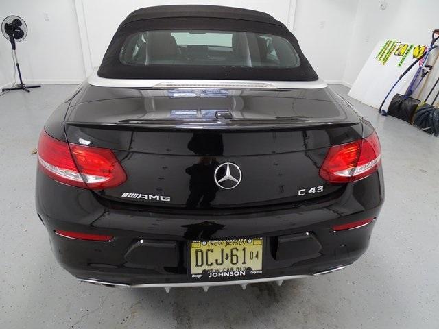 used 2018 Mercedes-Benz AMG C 43 car, priced at $36,995