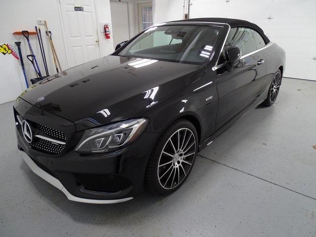 used 2018 Mercedes-Benz AMG C 43 car, priced at $36,995