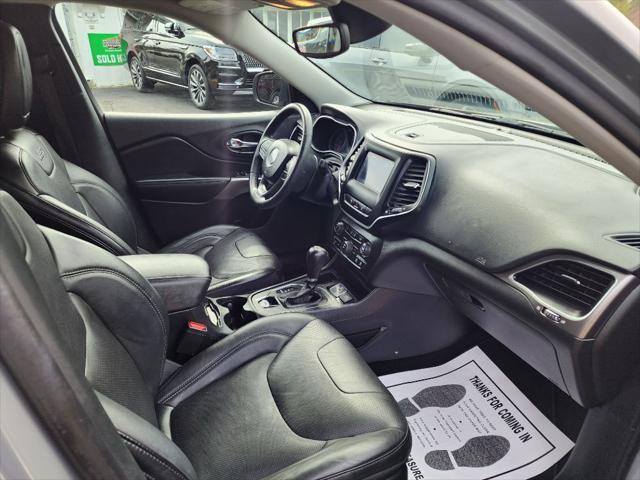used 2021 Jeep Cherokee car, priced at $21,999