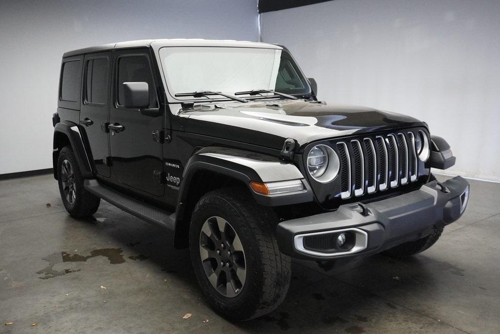 used 2018 Jeep Wrangler Unlimited car, priced at $25,100