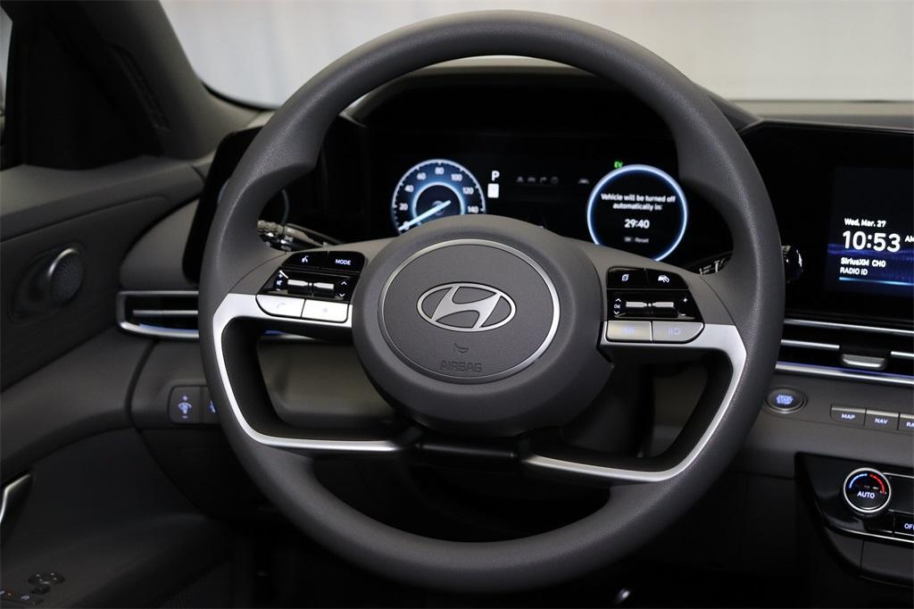 new 2024 Hyundai Elantra HEV car, priced at $25,381