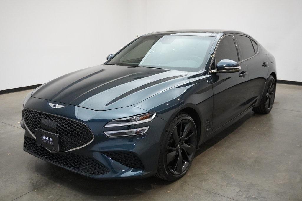 used 2023 Genesis G70 car, priced at $35,000