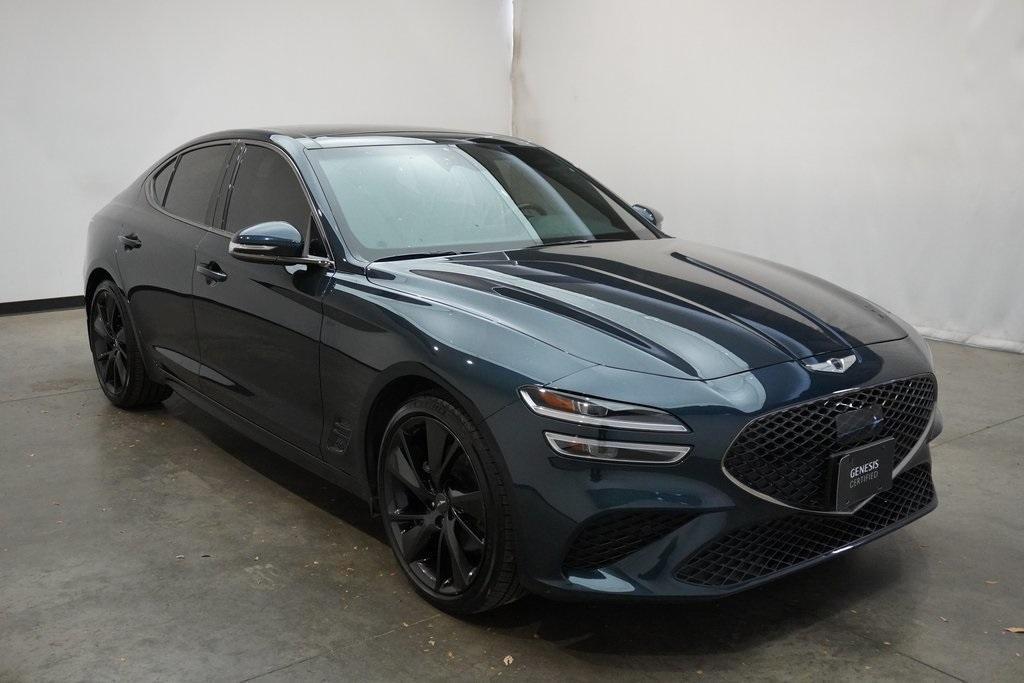 used 2023 Genesis G70 car, priced at $35,000