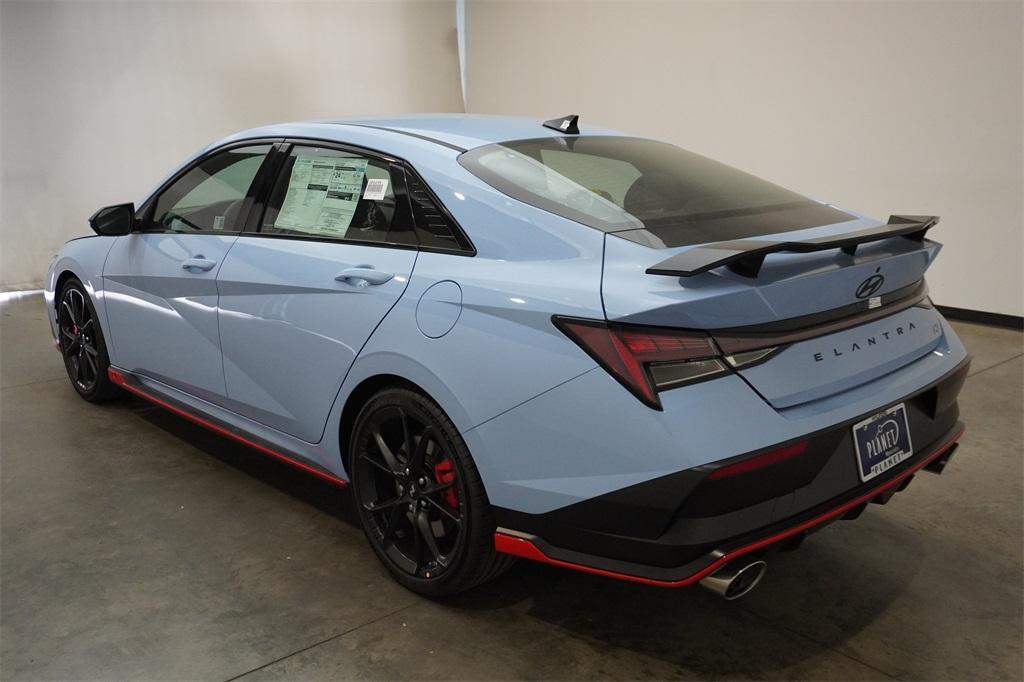 new 2025 Hyundai Elantra N car, priced at $35,070