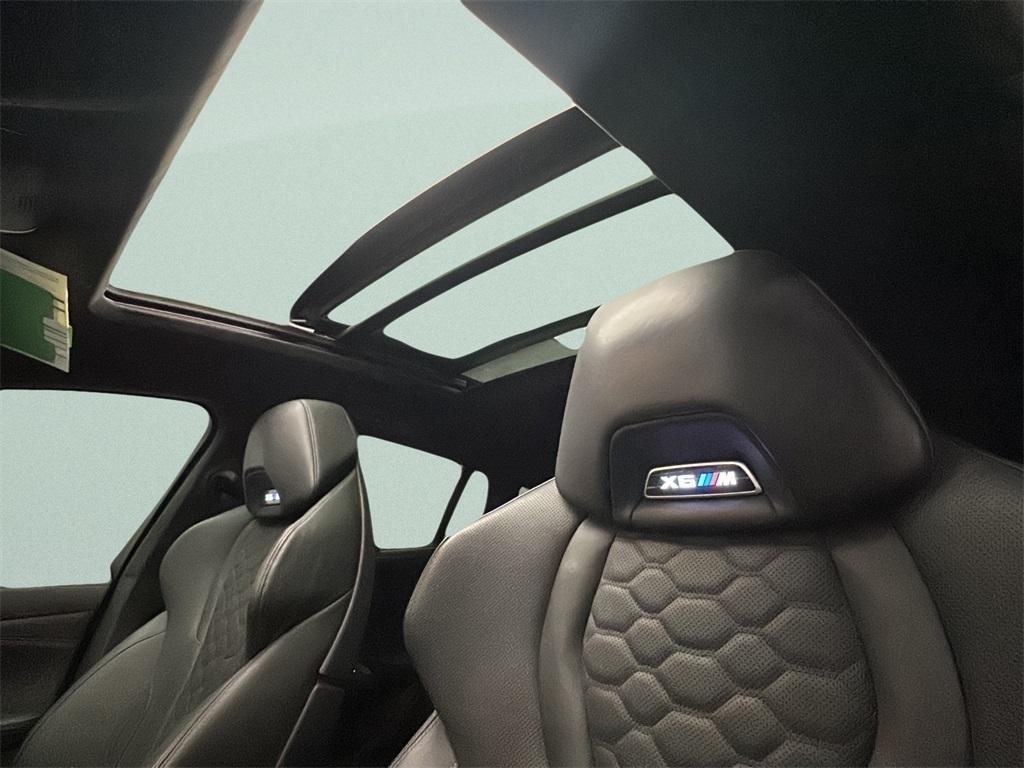 used 2021 BMW X6 M car, priced at $66,000