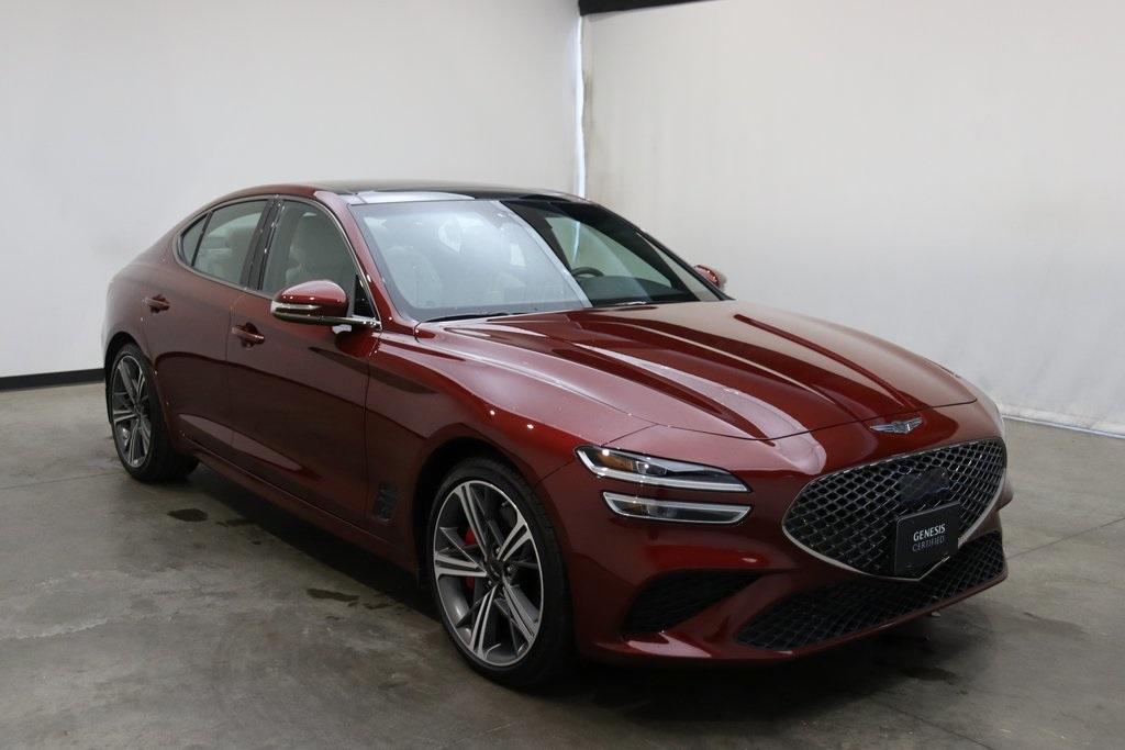 used 2024 Genesis G70 car, priced at $46,000