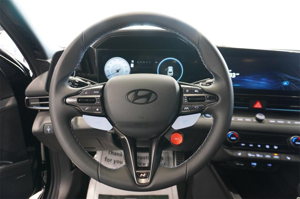 new 2025 Hyundai Elantra N car, priced at $37,868