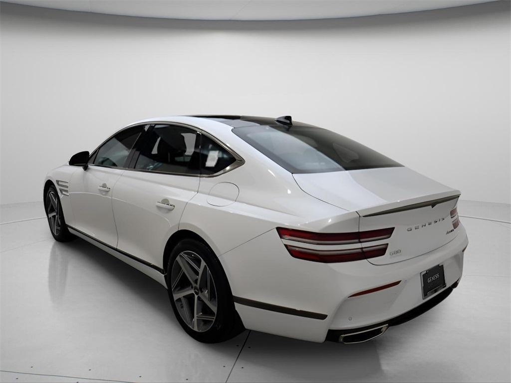 used 2024 Genesis G80 car, priced at $55,000