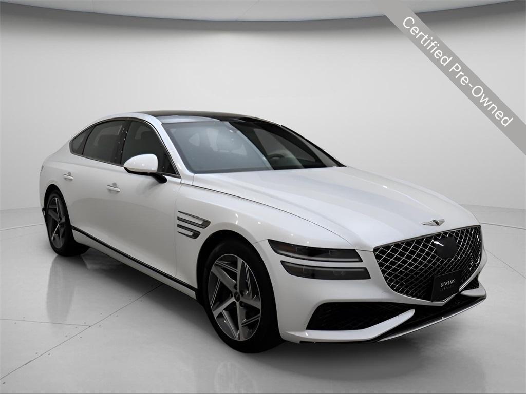 used 2024 Genesis G80 car, priced at $55,000