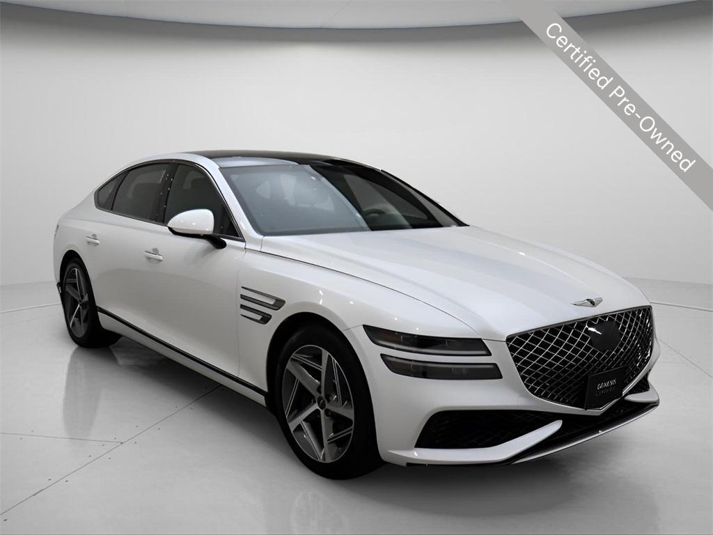 used 2024 Genesis G80 car, priced at $54,500