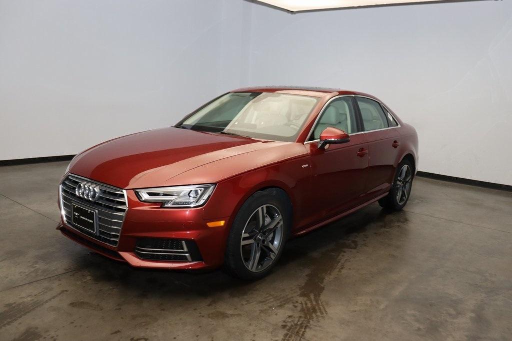 used 2018 Audi A4 car, priced at $25,000