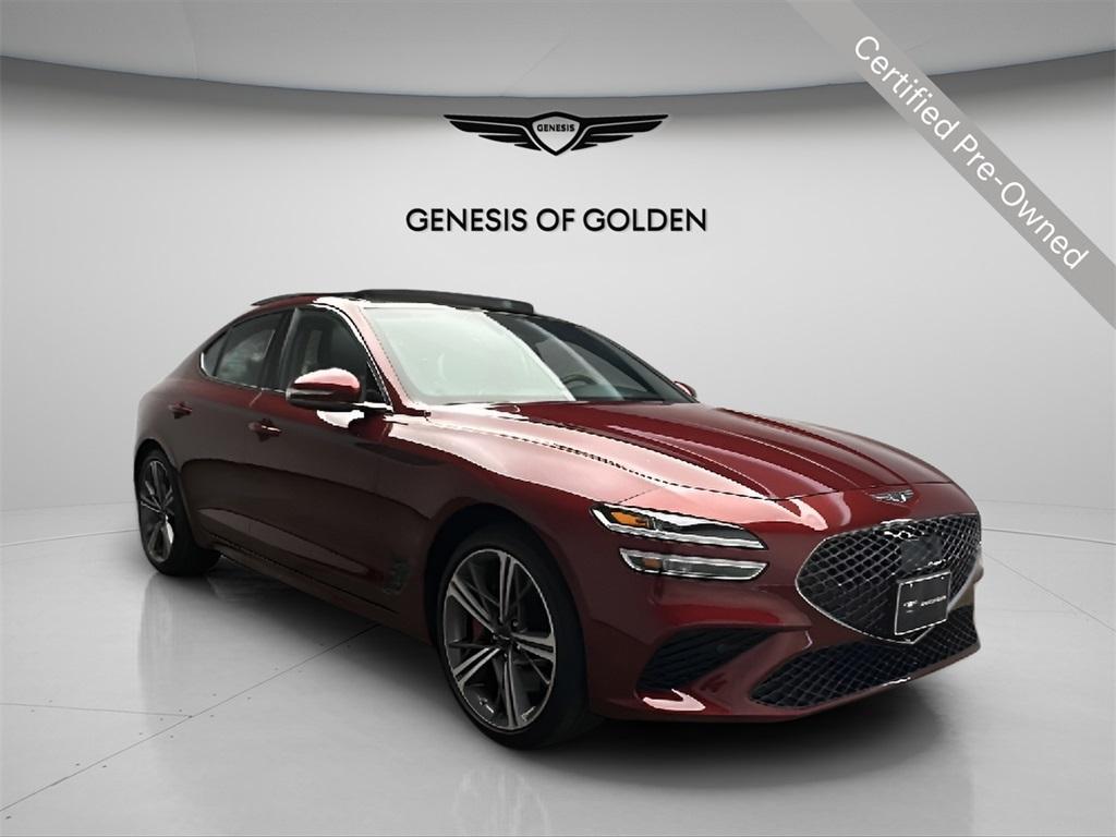 used 2025 Genesis G70 car, priced at $44,000