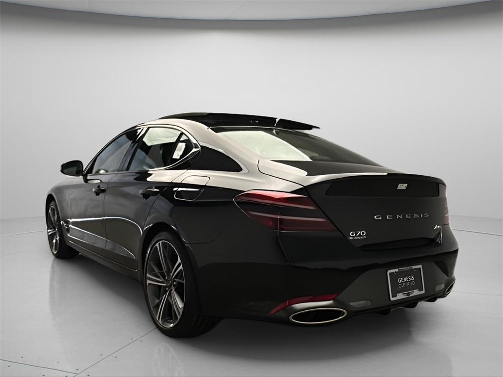 used 2025 Genesis G70 car, priced at $42,000