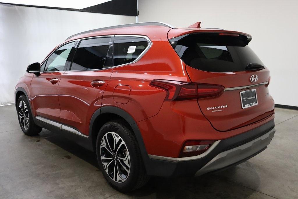 used 2019 Hyundai Santa Fe car, priced at $24,600