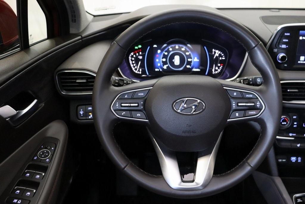 used 2019 Hyundai Santa Fe car, priced at $24,600