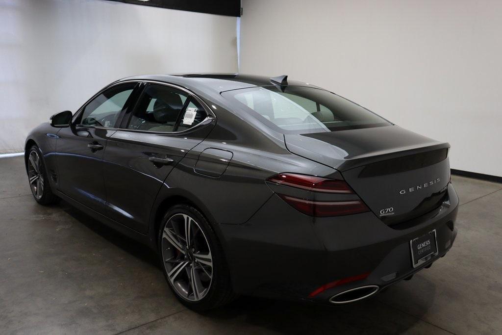 used 2024 Genesis G70 car, priced at $48,000