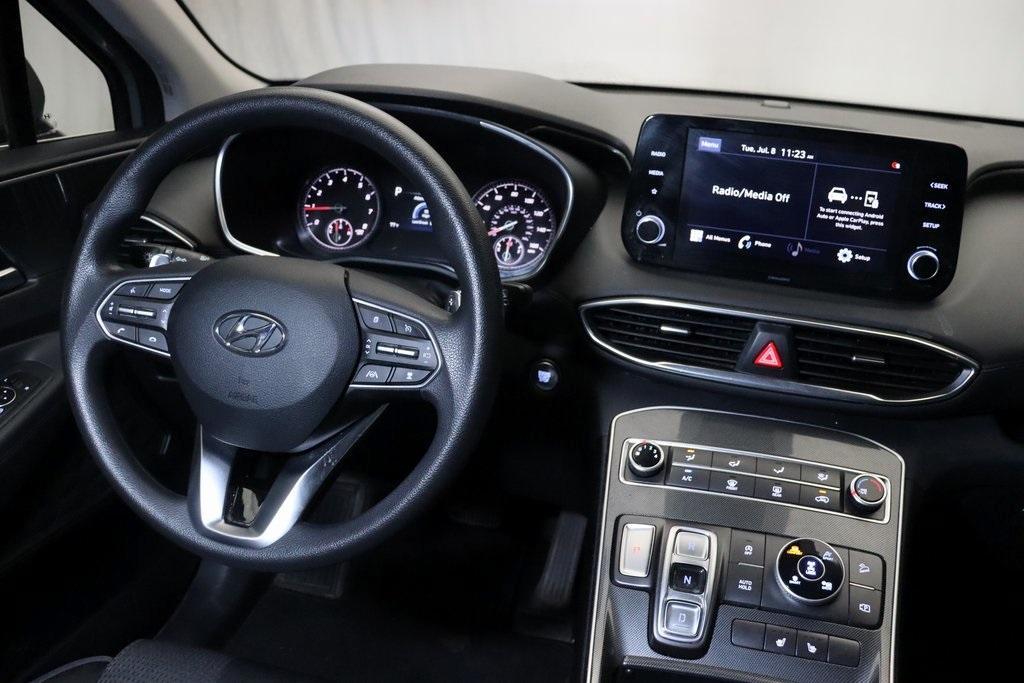 used 2021 Hyundai Santa Fe car, priced at $20,950