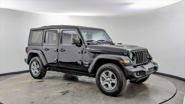 used 2018 Jeep Wrangler Unlimited car, priced at $19,979