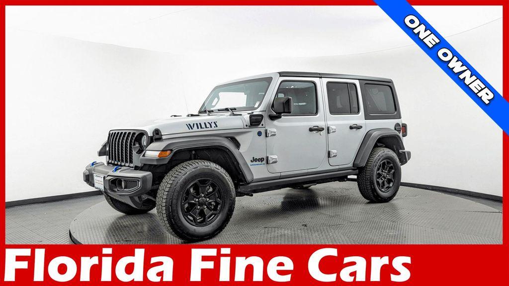used 2023 Jeep Wrangler 4xe car, priced at $23,399