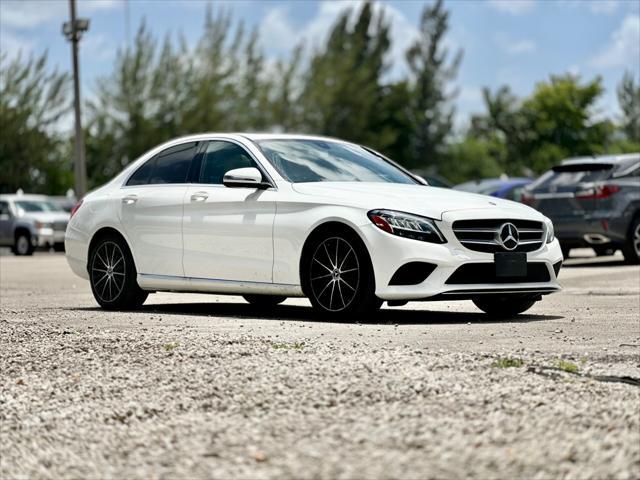 used 2019 Mercedes-Benz C-Class car, priced at $17,498