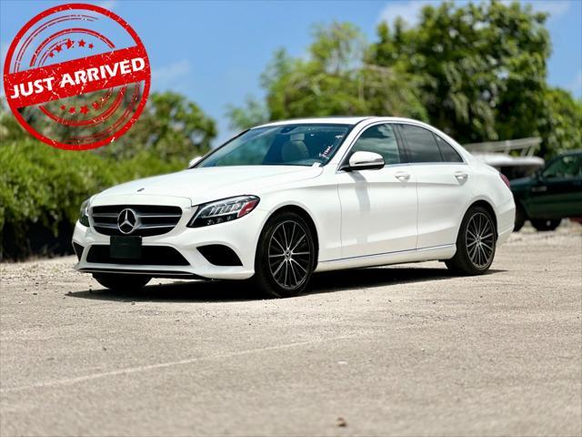 used 2019 Mercedes-Benz C-Class car, priced at $17,498