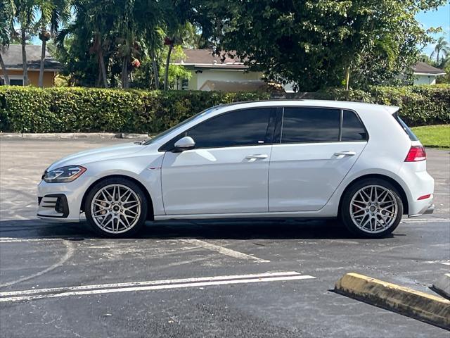 used 2019 Volkswagen Golf GTI car, priced at $16,997