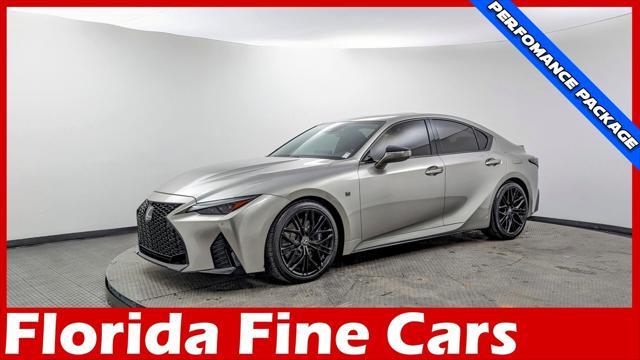 used 2022 Lexus IS 500 car, priced at $49,999