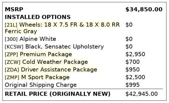 used 2016 BMW 228 car, priced at $11,699