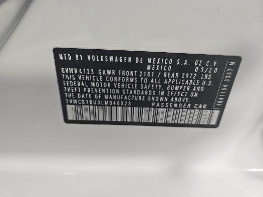 used 2020 Volkswagen Jetta car, priced at $15,499