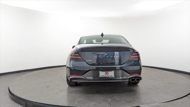 used 2022 Genesis G70 car, priced at $26,499