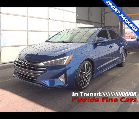 used 2019 Hyundai Elantra car, priced at $12,999