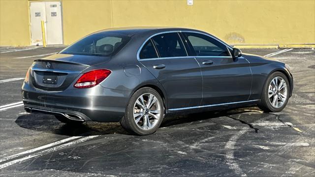 used 2018 Mercedes-Benz C-Class car, priced at $15,799