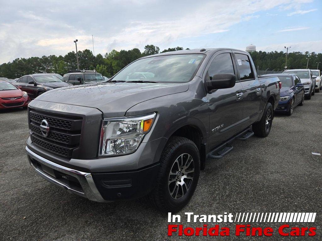 used 2021 Nissan Titan car, priced at $27,499