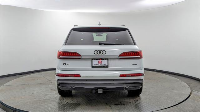 used 2021 Audi Q7 car, priced at $31,599