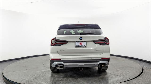 used 2022 BMW X3 car, priced at $24,499