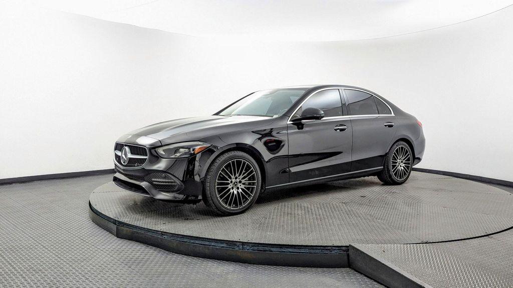 used 2022 Mercedes-Benz C-Class car, priced at $27,498