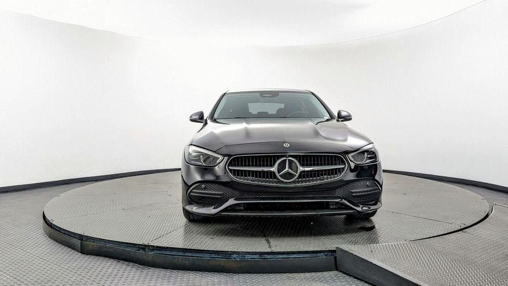 used 2022 Mercedes-Benz C-Class car, priced at $27,498