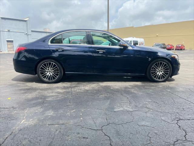 used 2022 Mercedes-Benz C-Class car, priced at $29,499