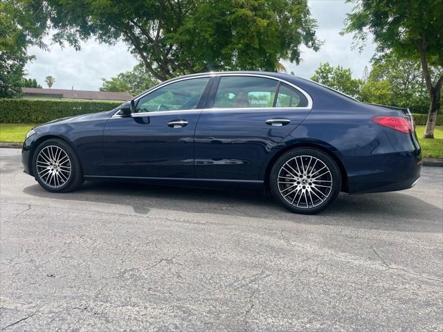 used 2022 Mercedes-Benz C-Class car, priced at $29,499