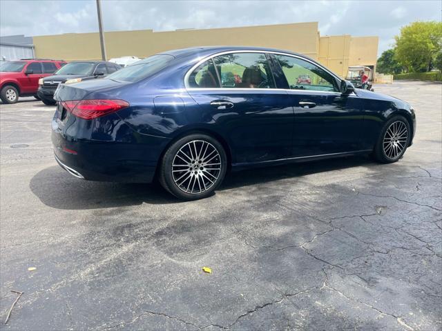 used 2022 Mercedes-Benz C-Class car, priced at $29,499