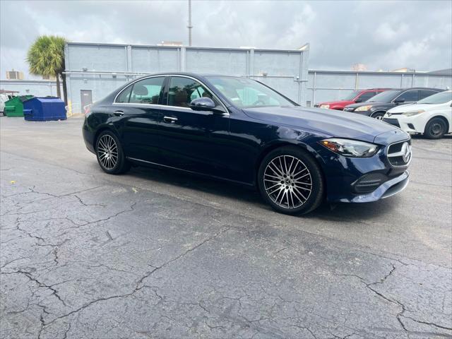 used 2022 Mercedes-Benz C-Class car, priced at $29,499