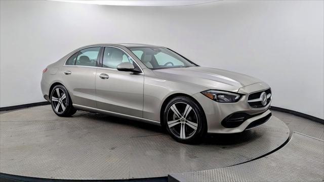 used 2022 Mercedes-Benz C-Class car, priced at $33,999