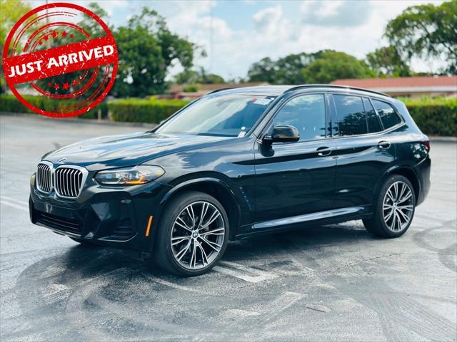 used 2022 BMW X3 car, priced at $28,999