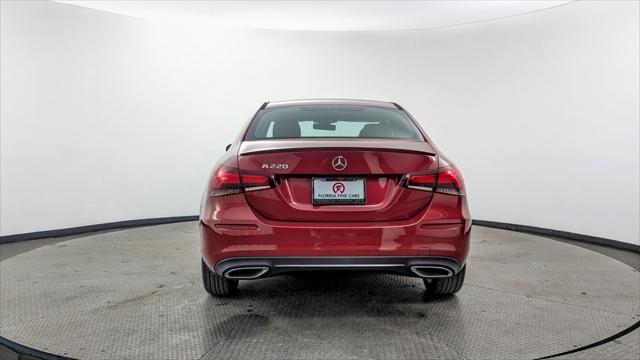 used 2021 Mercedes-Benz A-Class car, priced at $20,999