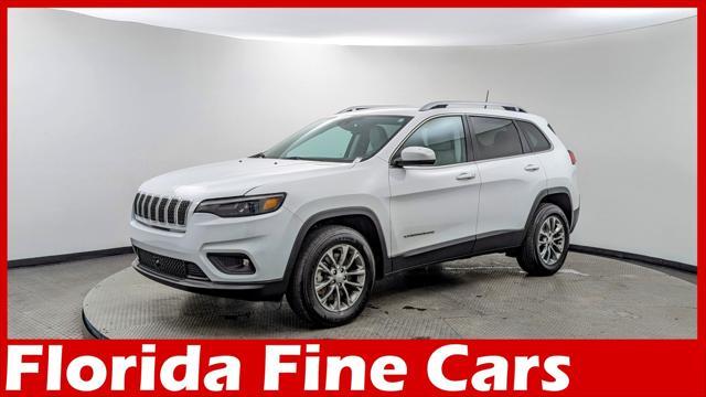 used 2021 Jeep Cherokee car, priced at $17,389